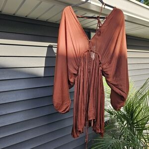 Free People Kimono Mini Dress